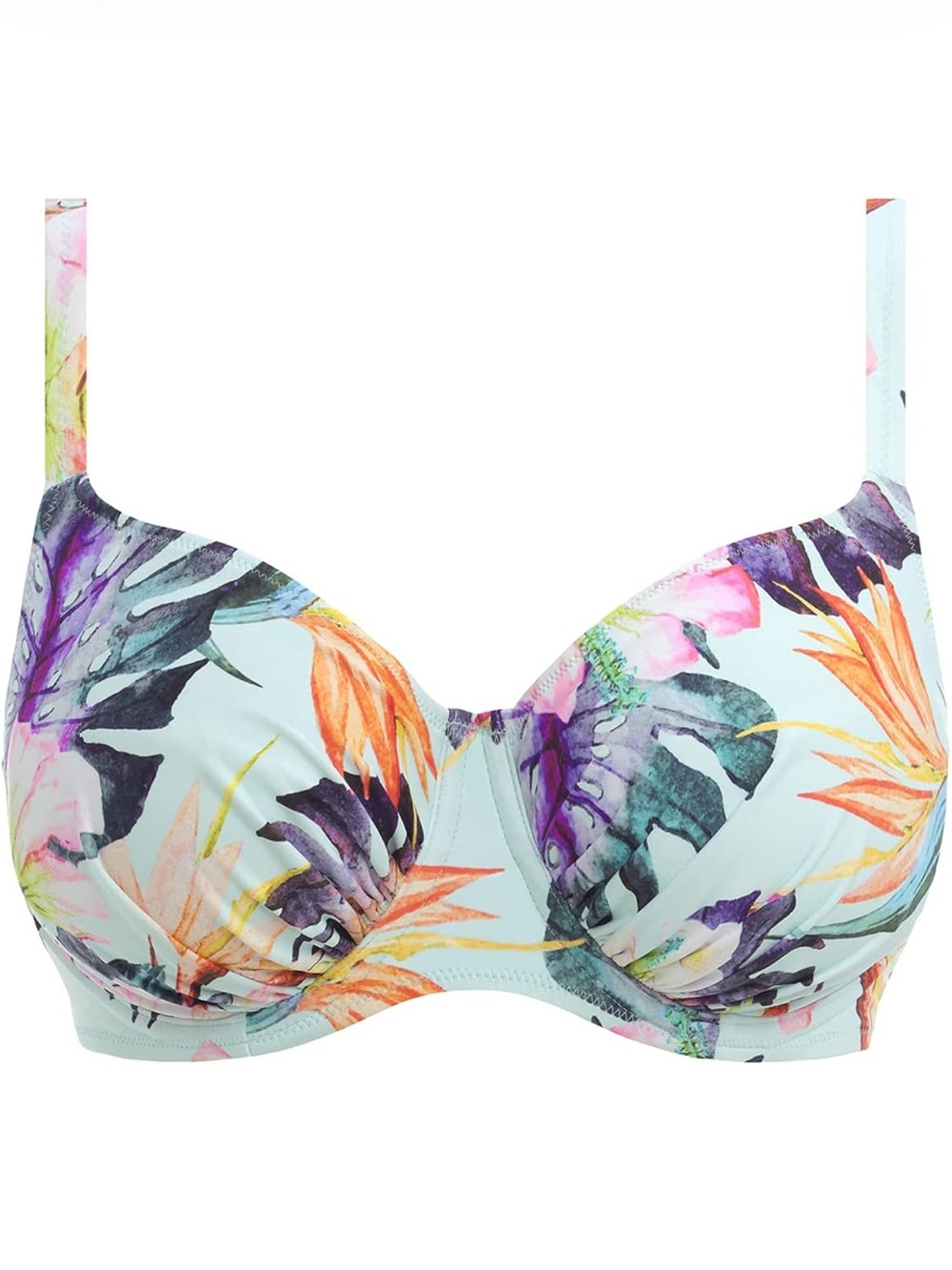 NWT Fantasie Women's Paradiso Underwire Gathered Full Cup Bikini Top 32DD - Picture 5 of 7